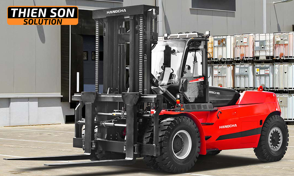 Xe nâng 25 tấn Hangcha hiệu suất hoạt động cao